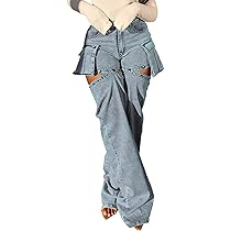 シャーマンエレクトロ　クロップドパンツ　y2k ハイテンションクロップドパンツ /日本製/洗える(クロップド