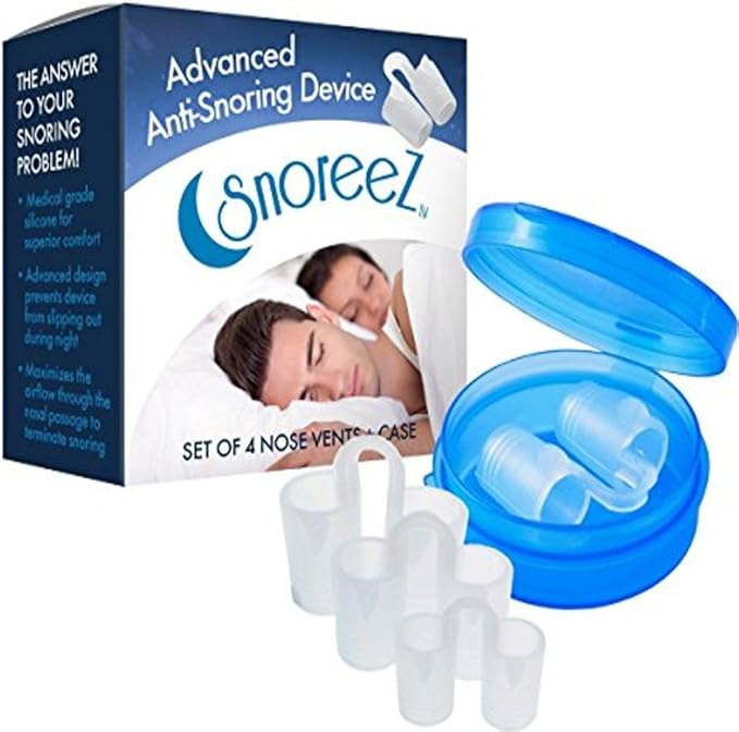 AntiSnore Premium Nasal Vents 4 Sizes By SnoreeZ® Your