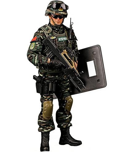 Amazon.com: Modelforu 12 Inch Action Figures Military Set, 1/6