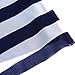 BIKMAN Navy Blue White Stripes Swim Dress Swimwear One Piece Swimsuit (12-14)