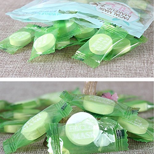 Individually Packed DIY Compressed Mask Sheet Travel Facial Mask Paper Tablet Masque Skin Care Paper 25/40pcs (25pcs)