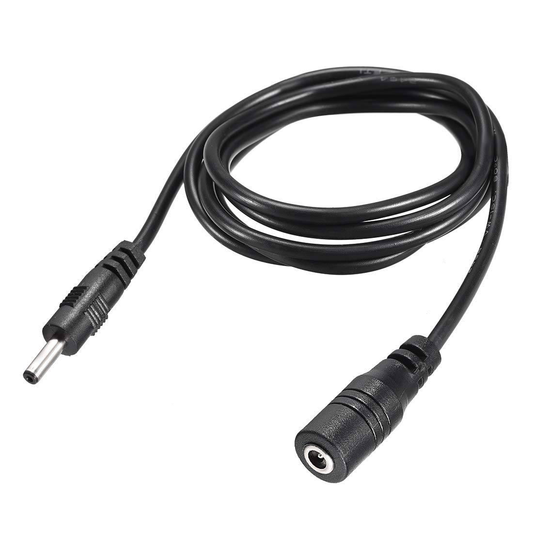sourcing map Power Extension Cable 4.92ft 1.5M 1.35mm x 3.5mm for Adapter Cord 2pcs