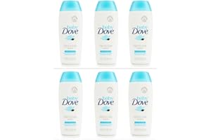 Baby Dove Body Wash Tip To Toe Sensitive Moisture 1.8 Oz Travel Size (Pack Of 6)