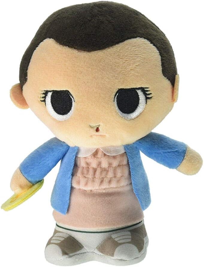 LuLezon Stranger Things Demogorgon Eleven with Eggo Plush Figure Toy Soft Stuffed Doll 7.8 Inch (Eleven with Eggo)