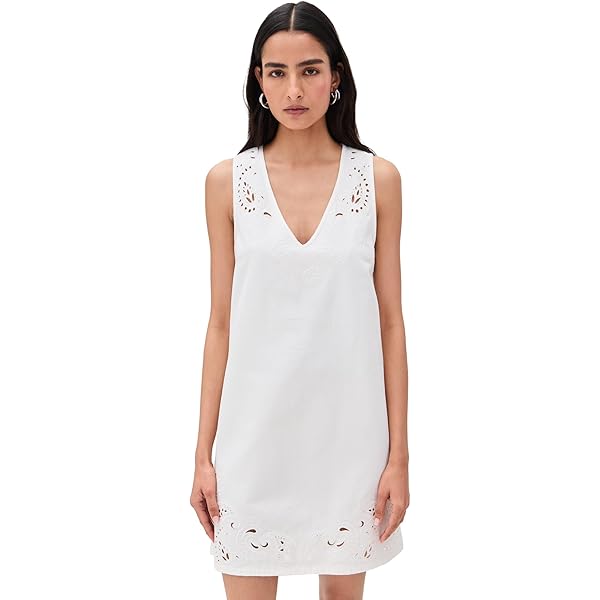 rag & bone Women's Lina Dress, Ttldv, Off White, XXS at rag & bone Women's Lina Dress, Ttldv, Off White, XXS at