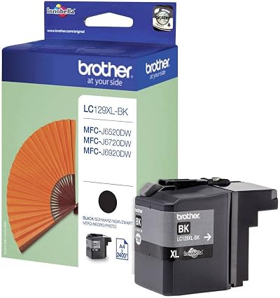 Brother LC129XLBK Inkjet Cartridge Black 2400 Pages High Yield