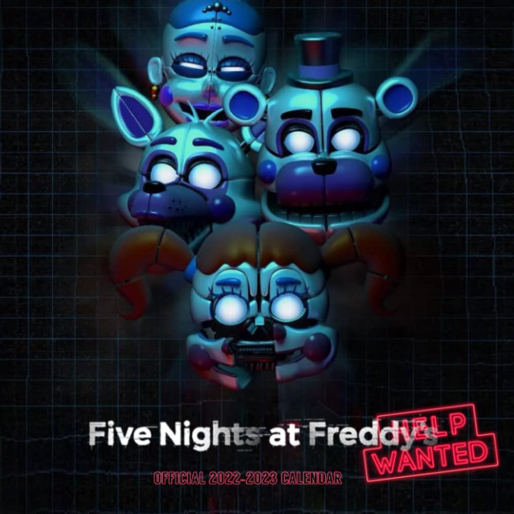 Five Nights At Freddys 2023 Calendar Five Nights At Freddy's Help Wanted Calendar 2022-2023: Five Nights At  Freddy's Help Wanted Calendar 2022 - Official Games Calendar 2022 18  Months- ... 17''X11''(Kalendar Calendario Calendrier).: Susan Johnson:  9798763734379: Books: Amazon.com