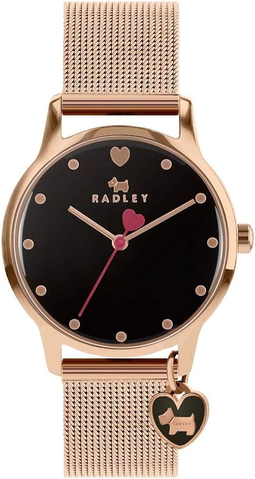 Radley Ladies Rose Gold Mesh Strap Watch RY4366S Amazon.co.uk Watches