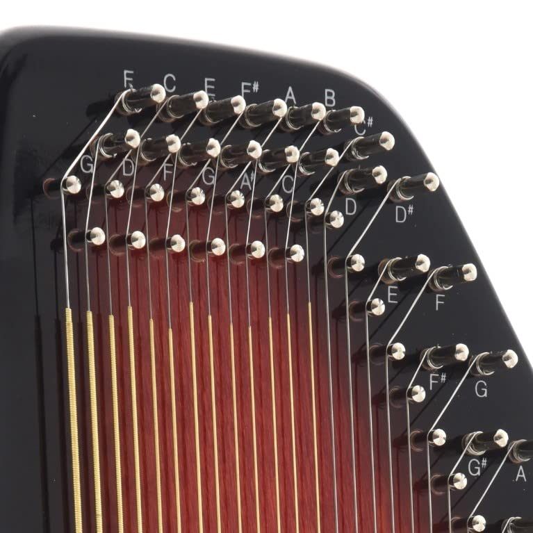 Oscar Schmidt OS21C 21 Chord Classic Autoharp with AC448 LiteHard Case