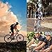 Cycling Gloves Mountain Bike Gloves Half Finger Road Racing Riding Gloves with Light Anti-slip Shock-absorbing Biking Gloves for Men and Women