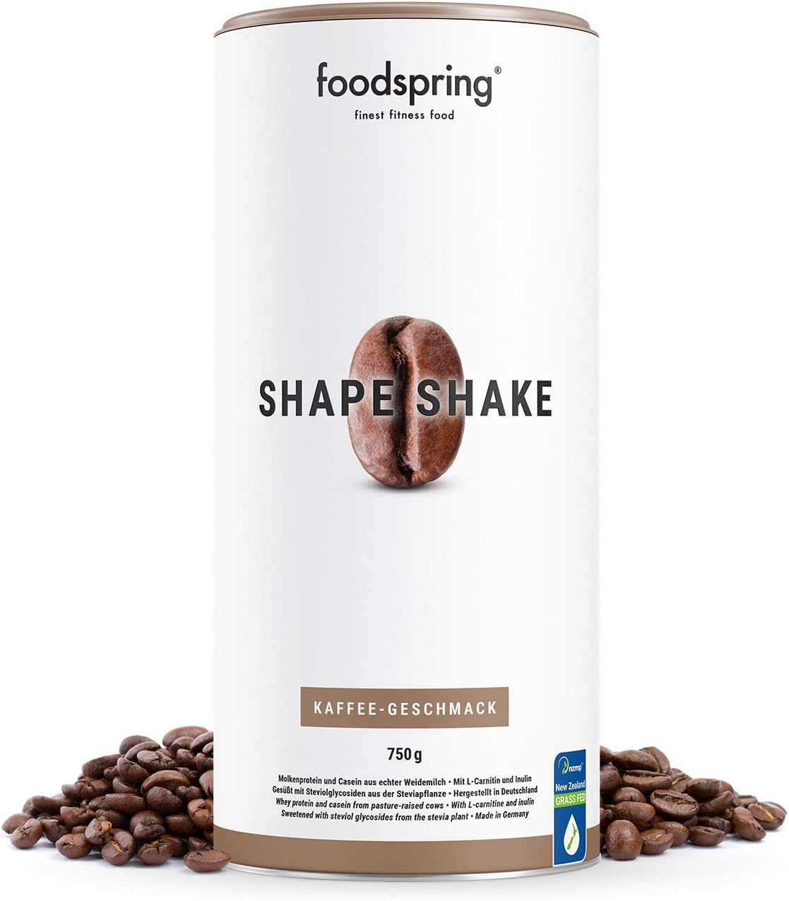 foodspring Shape Shake,750g,Coffee,Your Fitness-Friendly Protein Milkshake