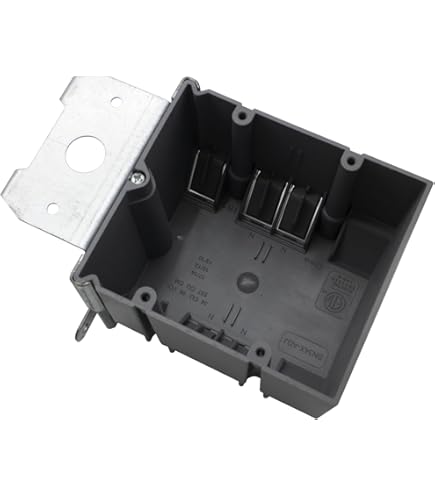 Arlington FA102 2-Gang Adjustable Non-Metallic Outlet Box 3.720