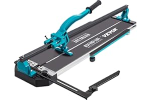 VEVOR Manual Tile Cutter, 24 inch, Porcelain Ceramic Tile Cutter with Tungsten Carbide Cutting Wheel, Infrared Positioning, A