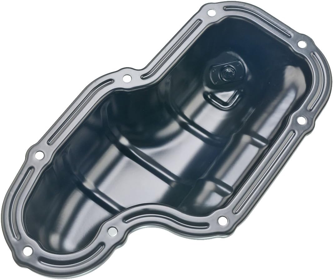 A-Premium Lower Engine Oil Pan Sump with Drain Plug Compatible with Nissan Armada 2005-2015, Pathfinder 2008-2012, Pathfinder Armada 2004, Titan 2004-2015, V8 5.6L