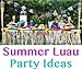 BOSHENG Hawaiian Luau Leis Necklaces for Tropical Flowers Tiki Summer Pool Parties,6 PCS