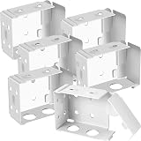 Low Profile Box Mounting Bracket Set For 2" Slat Blinds - White, Sold In Pairs - View #8