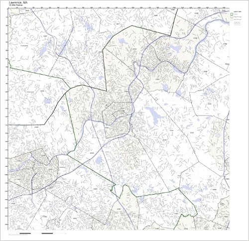 Lawrence Ma Zip Code Map Lawrence, Ma Zip Code Map Laminated: Amazon.com: Office Products
