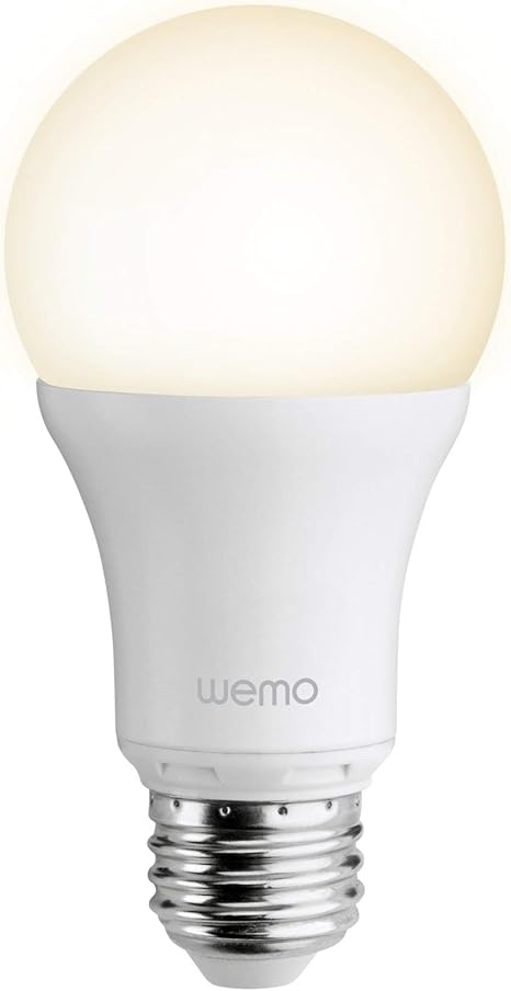 Belkin Wemo Smart Led Lampe E27 Smart Home Ermoglicht Fernsteuerung Funktioniert Mit Amazon Echo Und Alexa Amazon De Beleuchtung