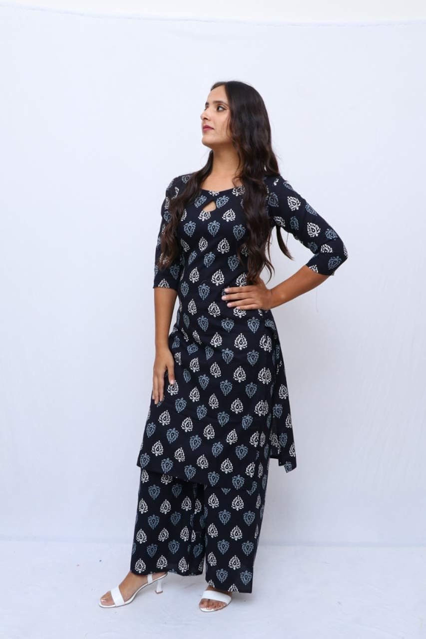 kurti plazo designer