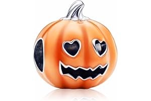 MSPOVOF Halloween Charm Beads for Bracelets and Necklaces S925 Sterling Silver For Women Jewelry Present