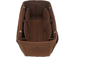 LEXSION Felt Purse Organizer Insert Bag organizer Multi Pocket Bag in Bag Organizer Shaper