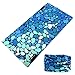 Headband for Men and Women Yoga Sports Wide Headbands Neck Gaiter Bandana Balaclava Scarf (17Blue)
