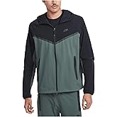 Nike Tech Men's Woven Jacket (HM7151-338, Vintage Green/Black/Black) Size L