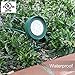 DEWENWILS Outdoor Floodlight with Spike Plug in Light Sensor Timer, 6W LED Waterproof Color Stake Light with 3ft Cord for Flag, Decoration,Yard,Garden,Lawn, UL Listed