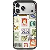 CASETiFY Impact iPhone 17 Pro Max Case [Slim/Compatible with Magsafe / 8.2 ft. 4X Military Grade Drop Protection] - Stamp Collection - Clear Black