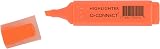 Q-Connect Orange Highlighter Pen Pack of 10 – Chiselled Nib, Bright Ink view 3