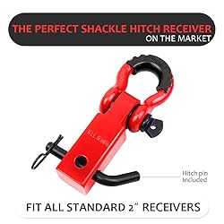 AUTOBOTS Tow Hitch Receiver 2", 45,000 Lbs Break