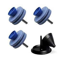 Beeiee Lawn Mower Blade Sharpener, Double Layer