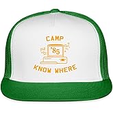 Spreadshirt® Dustin Costume | Camp Know Where | Funny Halloween Trucker Hat