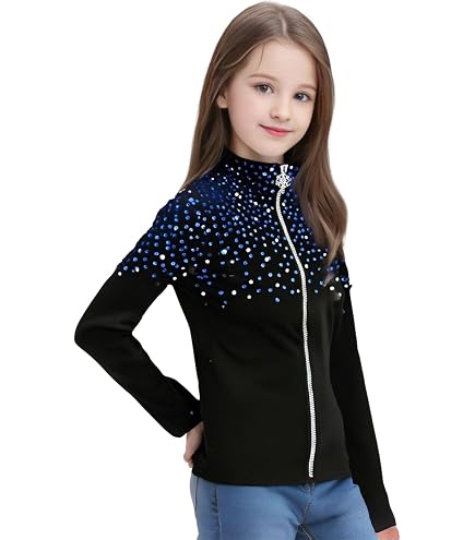 Veste D’entraînement Patinage Artistique Fille LIUHUO – T-shirt Ventilé, élégant – Pour Pratiques Et Compétitions - 4