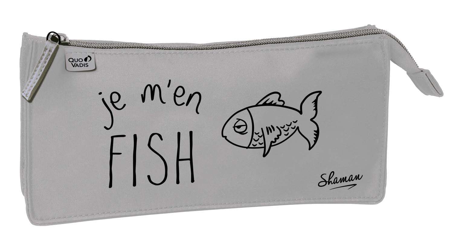 Quo Vadis Shaman Tote Pencil Case Rectangular 23.5 x 11.5 cm