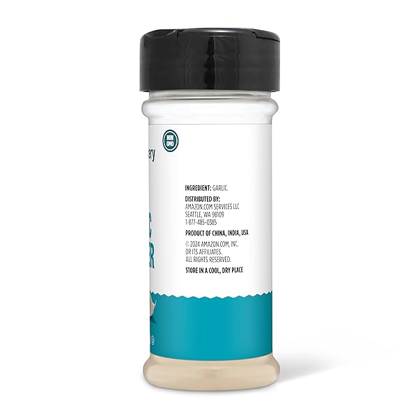 AMAZON GROCERY, FINE GARLIC POWDER, 3 OZ (PREVIOUSLY AMAZON FRESH, PACKAGING MAY VARY)