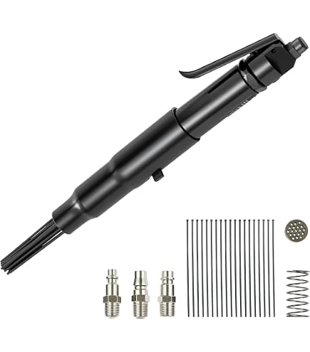 Air Air Hammer & Descaler 150mm Chisel Needle Gun Paint Rust Remover ...