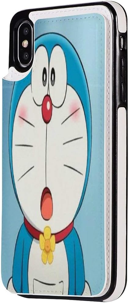 Amazon ドラえもん 漫画iphonexs Max携帯電話ケース 革製折り畳み式電話ケース カードスロット付き ファッション軽くて快適 耐久性と落下に強い 贈り物 プチギフト ケース カバー 通販