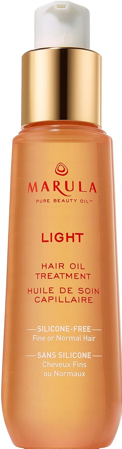 Marula Pure Beauty Oil Light Hair Treatment & Styling Oil, 1.69 Fl Oz