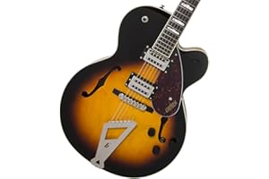 Gretsch G2420 Streamliner Hollow Body 6-String Electric Guitar with Chromatic II Tailpiece, Broad'Tron Pickups, and Laurel Fingerboard (Right-Handed, Aged Brooklyn Burst)
