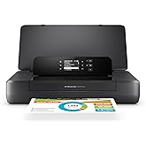 HP OfficeJet 200 Wireless Mobile Printer - Black, Battery Included (CZ993A)