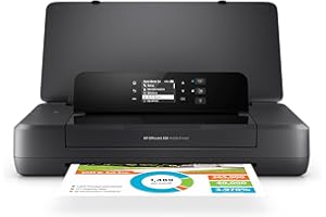 HP OfficeJet 200 Wireless Mobile Printer - Black, Battery included (CZ993A)