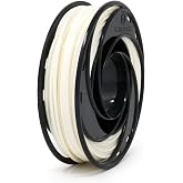 Gizmo Dorks Acetal Delrin Filament for 3D Printers 1.75mm 200g, White