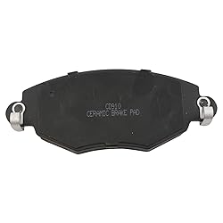 TRQ Front Brake Pads Ceramic Compatible with