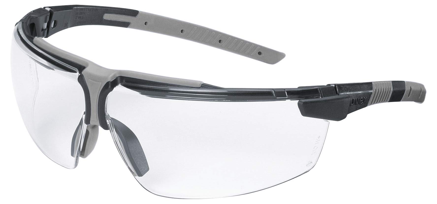 Uvex i-3s 9190 9190080 Safety Glasses Black/Grey