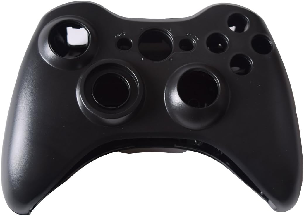 Black Replacement Kit Xbox 360 Controller Shell + Button Parts Amazon