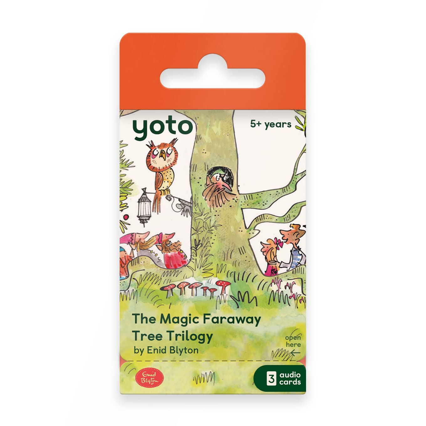 YOTO The Magic Faraway Tree Trilogy by Enid Blyton – 3 Kids Audio Cards for Use with Player & Mini All-in-1 Audio Device, Screen-Free Listening with Fun Playtime, Bedtime, Travel Stories, Ages 5+