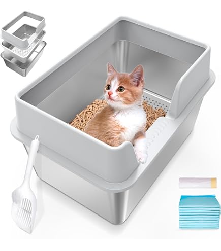 Cat Litter Box Mr Catman Cat Sifting Litter Box For Pine Pellets
