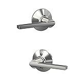 Schlage F10 LAT 625 Latitude Door Lever, Hall