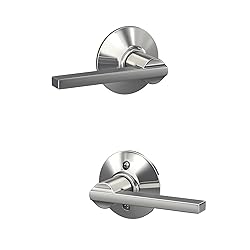 Schlage F10 LAT 625 Latitude Door Lever, Hall